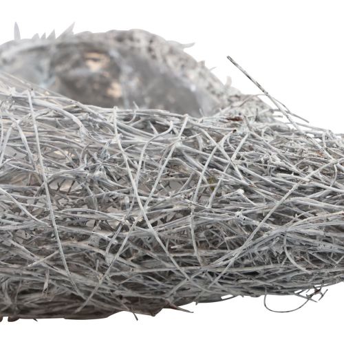 kohteita Viiniköynnössydänkasvi sydänkasvikulho valkoinen luonnollinen 16×21×8cm