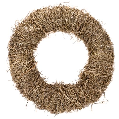Luonnonmateriaalista valmistettu seppele, luonnonmateriaalista valmistettu koristeseppele tee-se-itse-projekteihin, 35 cm