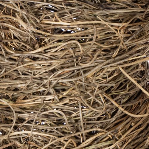 Köynnöskranssi, käsittelemätön, pyöreä, luonnonvärinen kranssi askarteluun, 45 cm | Floristik24.fi