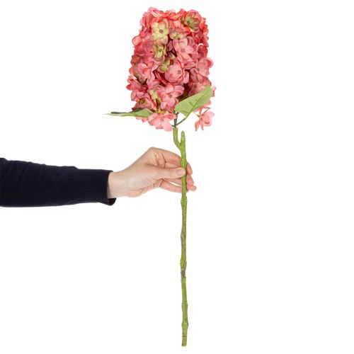 kohteita Tyylikäs keinotekoinen hortensiakukka kauniiseen huonekoristeeseen, 62 cm