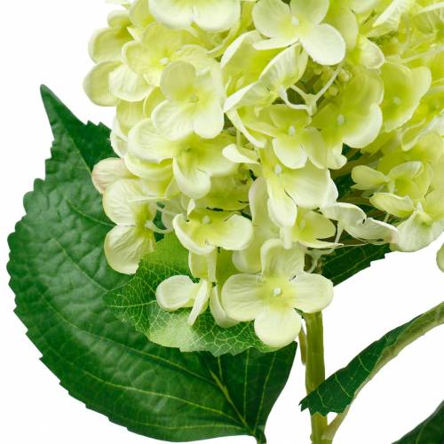 kohteita Keinotekoinen piikki hortensia, hortensia vihreä, korkealaatuinen silkkikukka 98cm