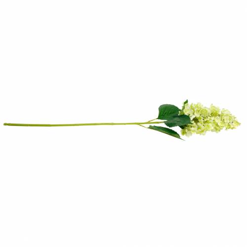 Floristik24 Keinotekoinen piikki hortensia, hortensia vihreä, korkealaatuinen silkkikukka 98cm