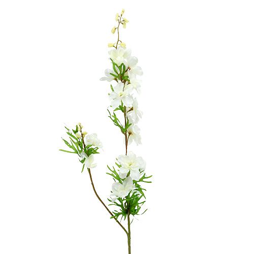 Floristik24 Delphinium keinotekoinen valkoinen 95cm