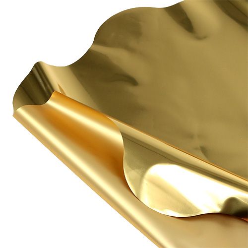 Floristik24 Rondella ranneke kulta kiiltävä, matta Ø50cm 50p