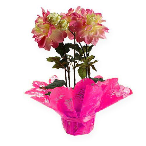 Floristik24 Rondella-hihansuut Ø58cm vaaleanpunainen 50kpl