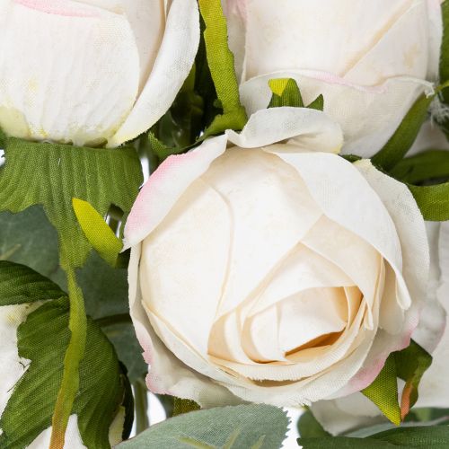 kohteita Tyylikäs ruusukimppu pöytäkoristeeseen, 31 cm, 3 kpl