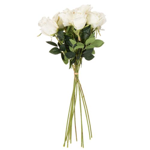 Tekoruusu, pitkävartinen, maljakkoon, 62 cm, 12 kpl | Floristik24.fi