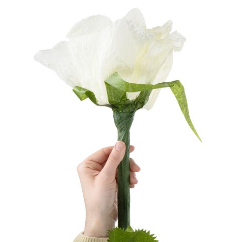 kohteita Keinotekoinen ruusukukka olohuoneiden ja häiden koristeluun, 92 cm