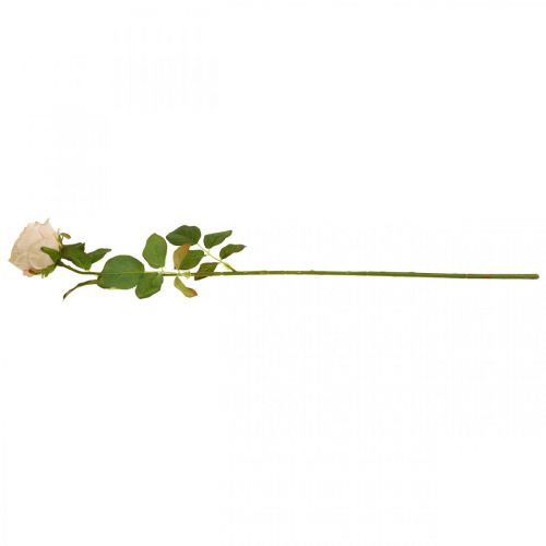 kohteita Ruusun kermanvärinen, silkkikukka, tekoruusu L74cm Ø7cm