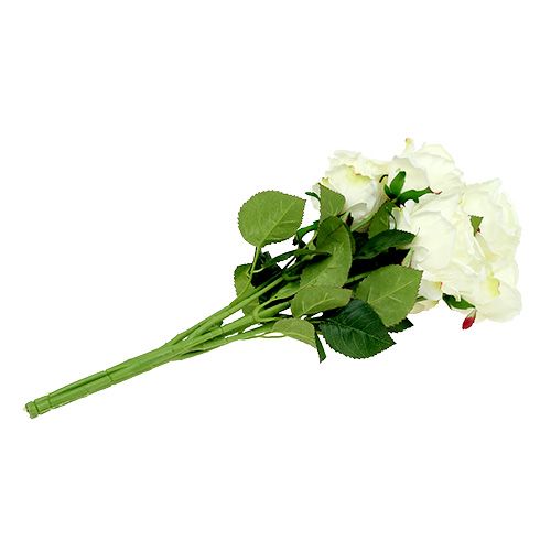 kohteita Ruusukimppu valkoinen, kerma 55cm
