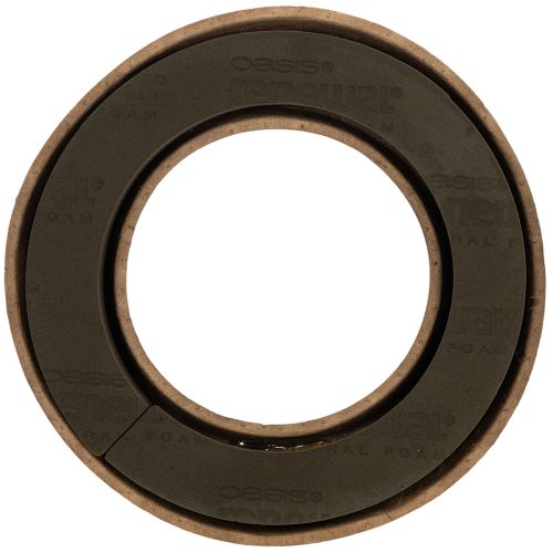 Pyöreä kukkainen vaahtomuovirengas OASIS® Renewal® Floral Foam Biolit® 31cm 2 kpl