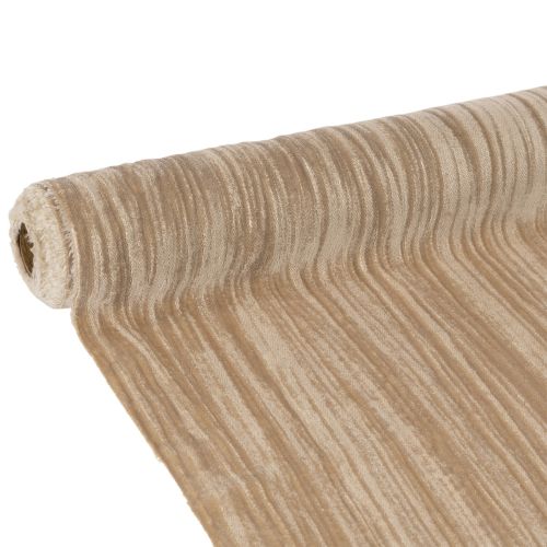 Pöytäliina samettinauha murskattu sametti 25cm 2m