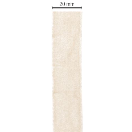 Lahjanauha, samettinauha luovaan pakkaamiseen, 20 mm x 10 m | Floristik24.fi