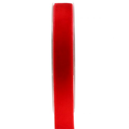 kohteita Samettinauha punainen 20mm 10m