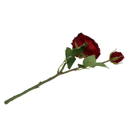 Floristik24 Sametti ruusunpunainen, nuppu Ø9cm L38cm