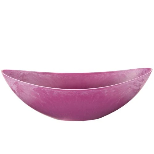 Muovikulho, pinkki, 39 cm x 13 cm, korkeus 13 cm | Floristik24.fi