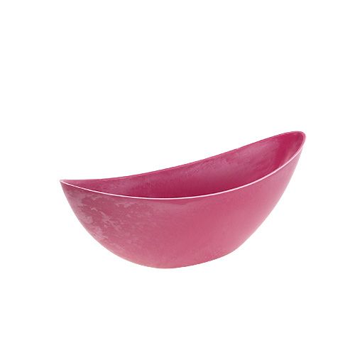 Floristik24 Muovikulho vaaleanpunainen 39cm x 13cm K13cm