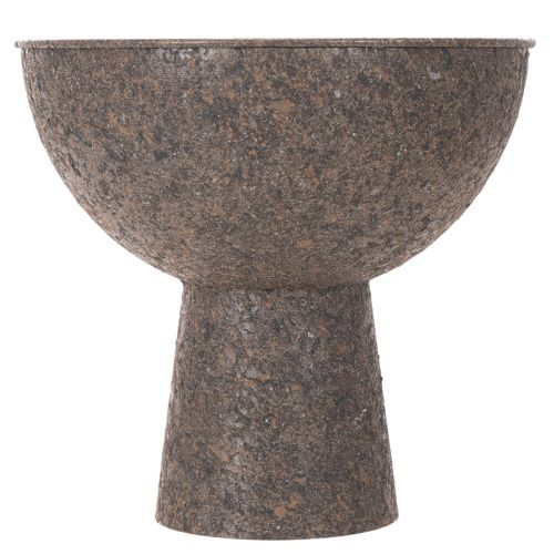 Pyöreä ruukku jalustalla, moderni kukkaruukku, 25 cm | Floristik24.fi