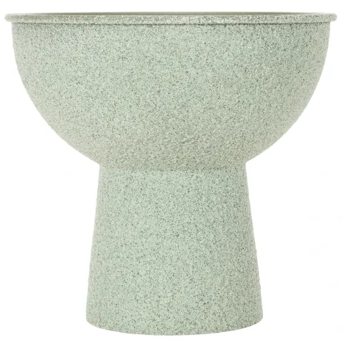 Moderni pyöreä ruukku korkealla jalustalla, 18 cm | Floristik24.fi