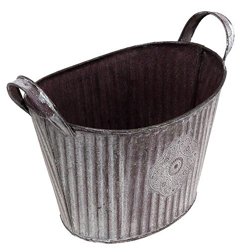 Floristik24 Kulho soikea 22cm x 16cm K15cm Violetti