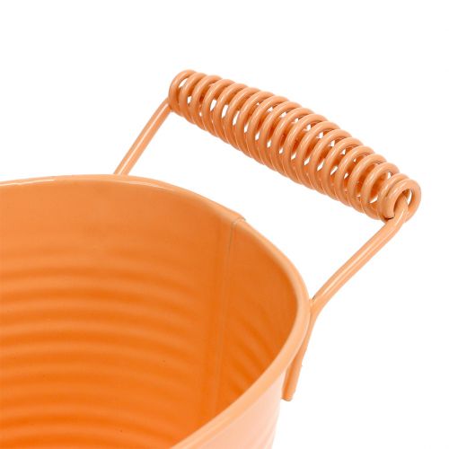 Floristik24 Kulho soikea pastellioranssi 20cm x 12cm K9cm