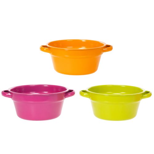 kohteita Metallinen istutusruukku, kesäkoriste olohuoneeseen, 23 cm, 3 kpl