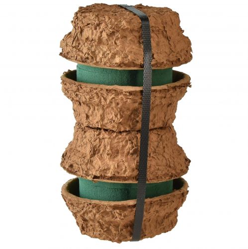 kohteita Kulhokukka-asetelma märkä kukkavaahto H6cm Ø14cm 4 kpl
