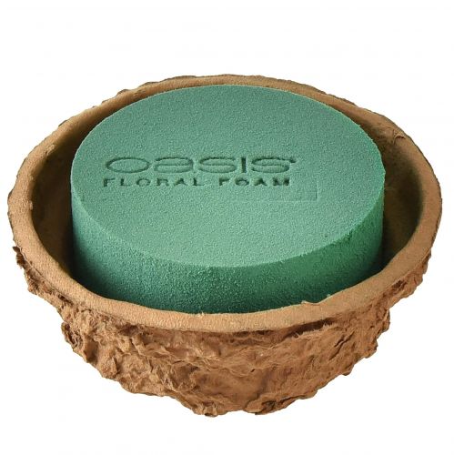 kohteita Kulhokukka-asetelma märkä kukkavaahto H6cm Ø14cm 4 kpl