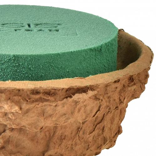 kohteita Kulhokukka-asetelma märkä kukkavaahto H6cm Ø14cm 4 kpl