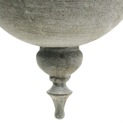 Floristik24 Kylvökulho harmaan ripustamiseen Ø26cm H23cm