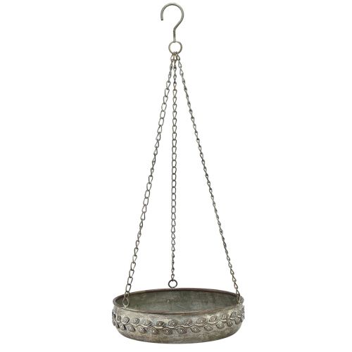 kohteita Kulho metallisen antiikkiruosteen ripustamiseen Ø18,5/22/25cm 3kpl