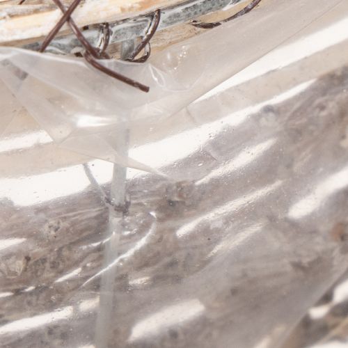 Pitkulainen pajuruukku foliolla, koristeellinen kulho, 45 cm, 1 sarja | Floristik24.fi