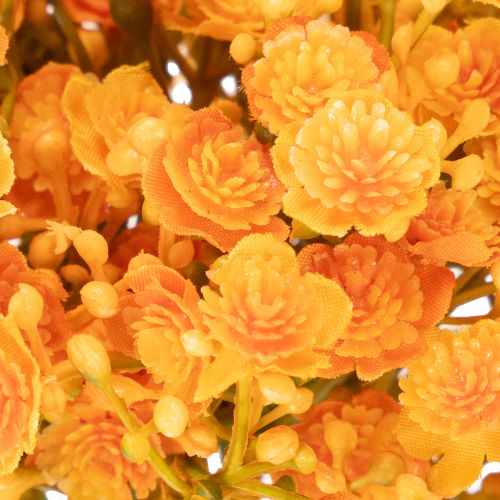Keinotekoinen vauvanhengitys oranssi oksa kukka-asetelmiin 30cm 10kpl | Floristik24.fi