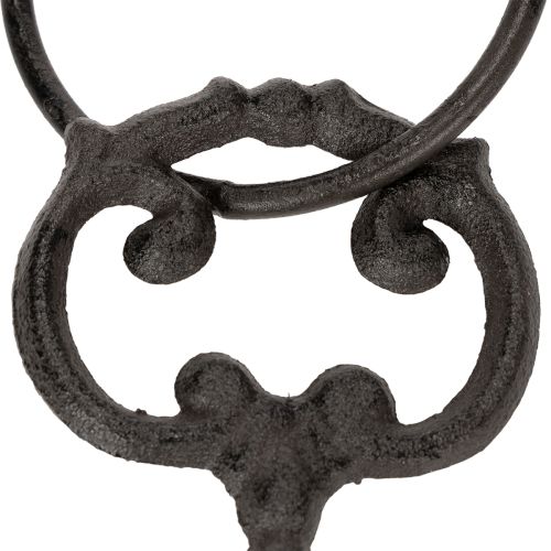 kohteita Koristeellinen avaimenperä, antiikkinen avainkuvio, nostalginen kodin asuste, 27 cm