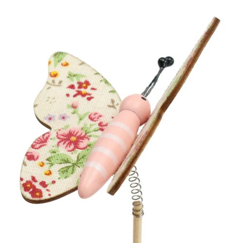 Floristik24 Perhonen puutikulla 5,5cm - 7cm 18 kpl