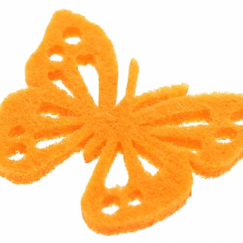 kohteita Huopa perhospöydän koristelu valikoima 3,5 × 4,5 cm 54 kappaletta eri värejä