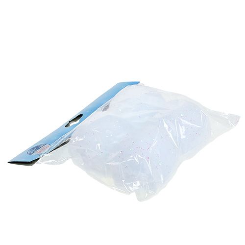 Floristik24 Lumipallo ripustettavaksi kiille Ø10cm 4kpl
