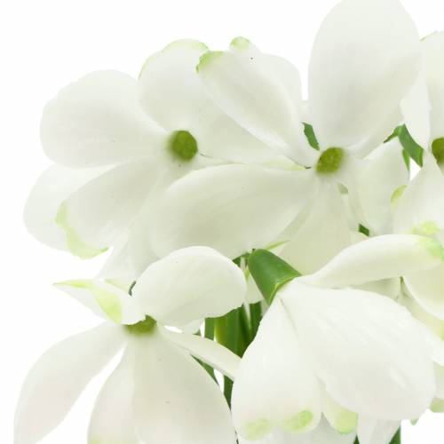 Floristik24 Keinotekoiset lumikellot valkoiset 26,5cm 6kpl