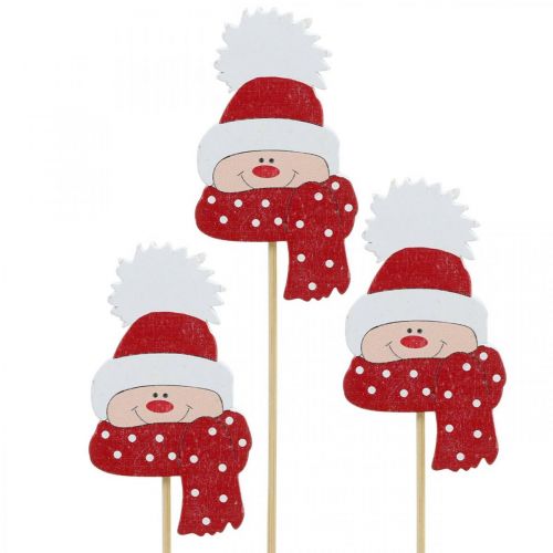 kohteita Kukkatulppa talvilapsi, kasvot hattu ja huivi, Adventtikoristeet 8×4,3cm 18kpl