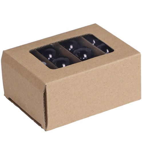 kohteita Mustat joulupallot lasi minikiilto Ø3cm 22 kpl