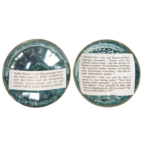 kohteita Lasinen kelluva tuikkukuppi eleganttiin sisustukseen missä tahansa huoneessa, 10 cm, 2 kpl