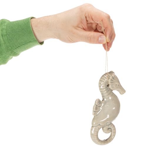 kohteita Merihevosripustuskoriste olohuoneeseen ja kylpyhuoneeseen, merellinen kesäinen tunnelma, 15 cm, 2 kpl