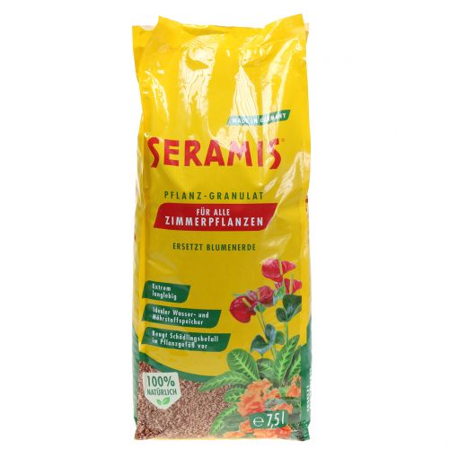 Seramis®-kasvirakeita huonekasveille (7,5 litraa)