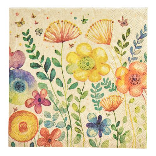 Floristik24 Lautasliinat Spring Butterfly Flowers 33x33cm 20 kpl