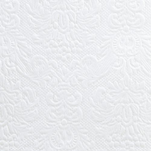 kohteita Lautasliinat Valkoinen Pöytäkoristelu Kohokuvio 33x33cm 15 kpl