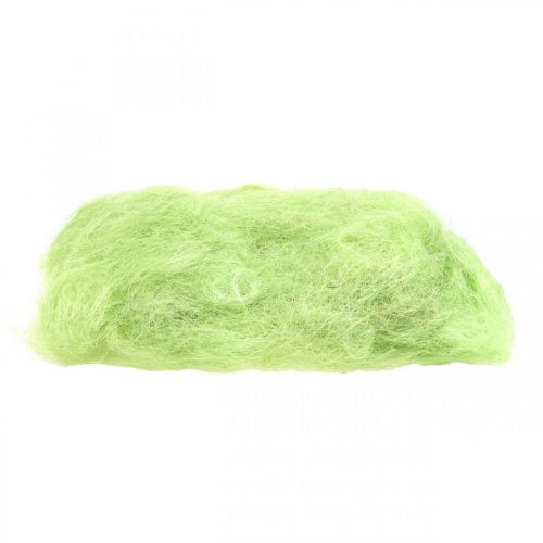 Floristik24 Sisal May Green koristelu luonnonkuitu Sisal Fiber 300g