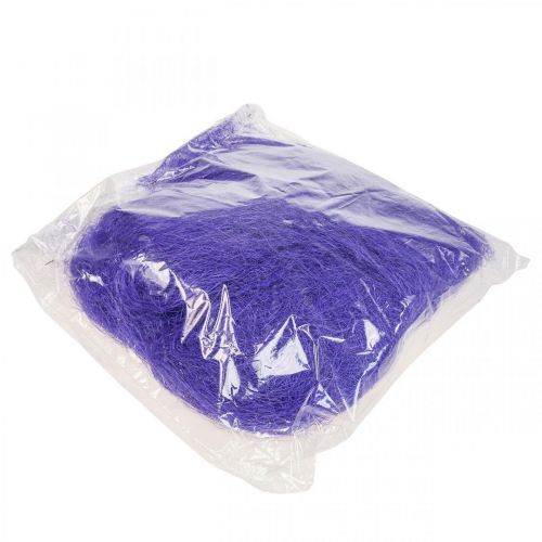 kohteita Sisal-ruoho askarteluun, askartelumateriaali luonnonmateriaali vaalea violetti 300g