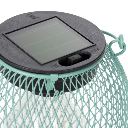 kohteita Aurinkokennolla toimiva lyhty, koristeellinen LED-valaistus, energiansäästöinen, ihanteellinen ulkokäyttöön, 12 cm