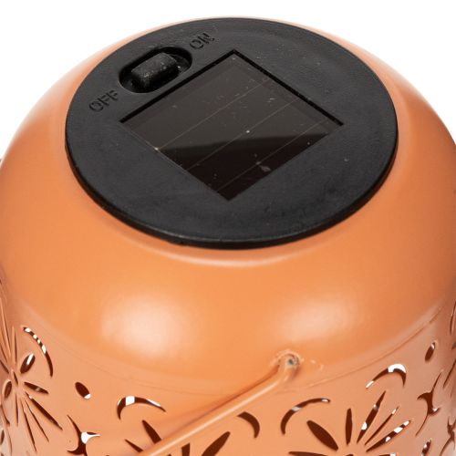 kohteita Aurinkokäyttöinen kukkakuvioinen lyhty romanttisiin puutarhailtoihin, 26 cm