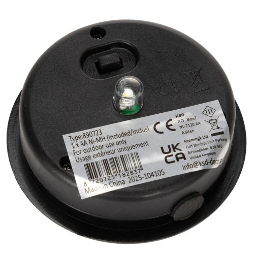 kohteita Aurinkokäyttöinen lyhty ulkopuutarhavalaisin herkällä kuviolla kesäöihin 22 cm 3 kpl